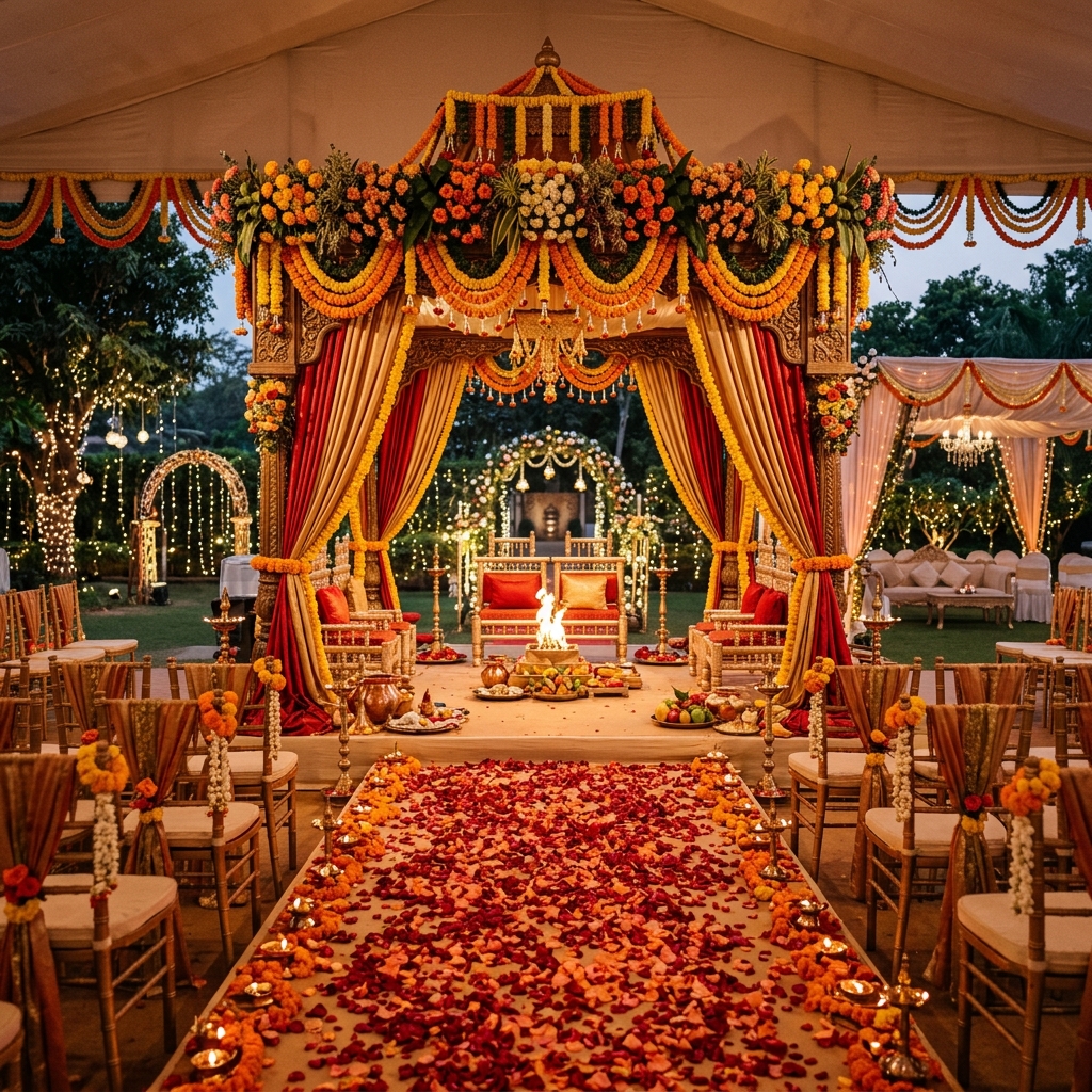 Grand event decoration